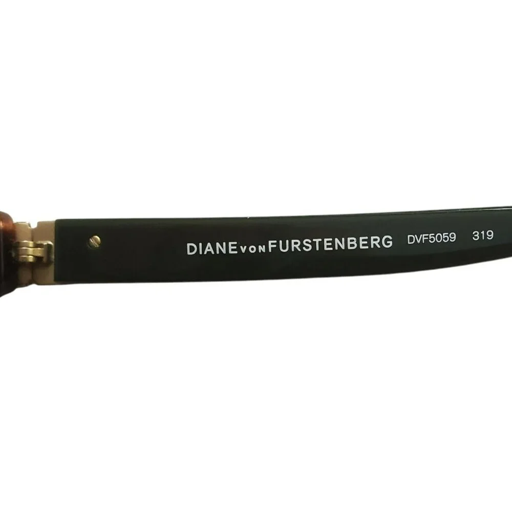 Diane Von Furstenberg Eyeglasses DVF5059 319 Tortoise Brown Glasses Frame Only
